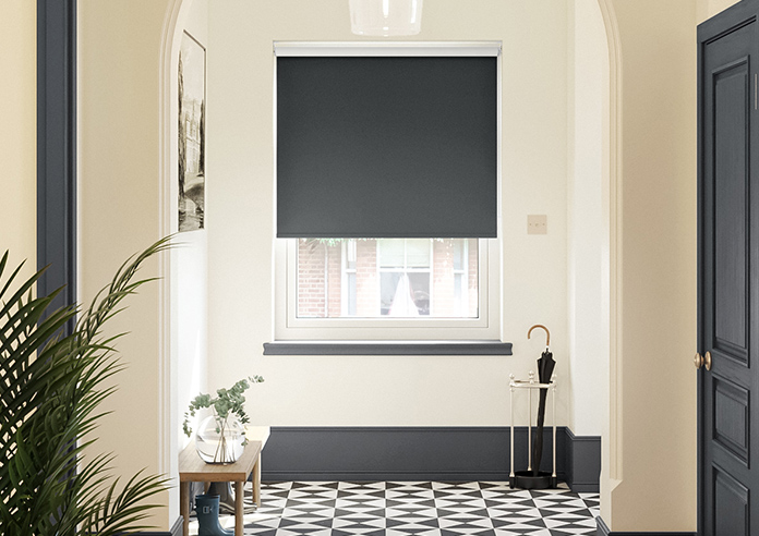 Verona (Blackout), Black - Roller Blind - Image 3